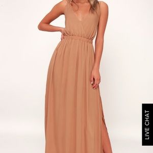 Lulus maxi dress
